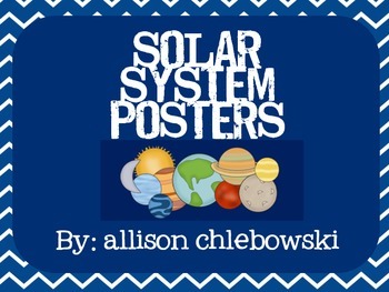 Preview of Solar System Posters