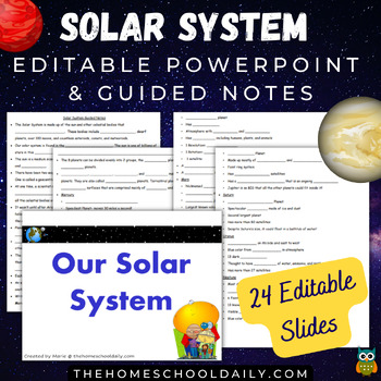 solar system presentation ideas
