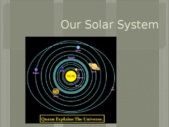 Preview of Solar System Powerpoint