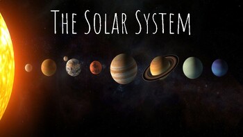 Preview of Solar System Presentation PowerPoint