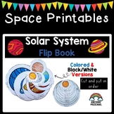 Solar System, Space - Printable book - Preschool, Kindergarten
