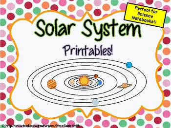 Preview of Solar System Printable Pack!