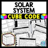 Solar System Cube Stations - Reading Comprehension Activit