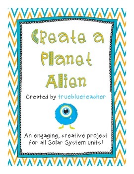 Preview of Solar System Project - Create a Planet Alien