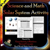 Solar System Project with Math Connections  | Distance Learning