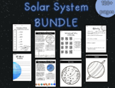 Solar System- Reading Passages, Quizzes, Worksheets, and A