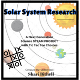 Next Generation Science Solar System Research
