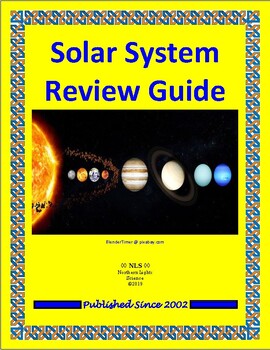 Preview of Solar System Review Guide