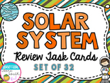 Solar System Review Task Cards - Set of 32