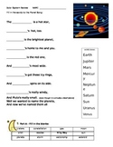 Solar System Review Test