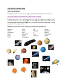 Solar System Scavenger Hunt