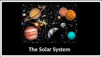 Preview of Solar System Slide Show