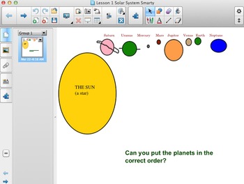 Preview of Solar System Smartboard