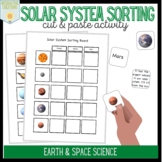 Solar System Sorting Board