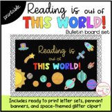 Solar System & Space Themed Reading Bulletin Board Door Se
