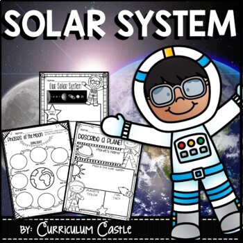 Preview of Solar System: Space Unit for Grades 1-3!