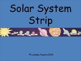 Solar System Strip - 3rd Grade Science