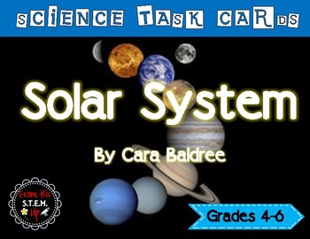 Solar System Task Cards