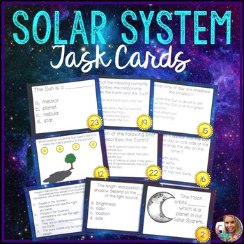 Solar System Task Cards by Simply STEAM | TPT