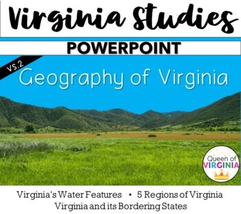 Preview of VS2 Geography of Virginia
