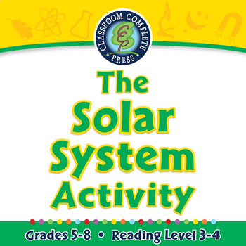 Preview of Solar System: The Solar System Activity - NOTEBOOK Gr. 5-8