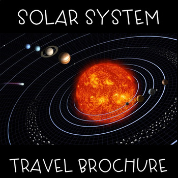 Preview of Solar System Travel Brochure - Template