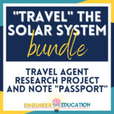 Solar System "Travel" Notes and Project Bundle