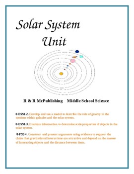 Preview of Solar System Unit