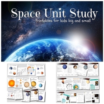 Preview of Solar System Unit Study