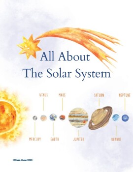 Preview of Solar System Unit Study