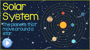 Preview of Solar System - Vibrant Lessons