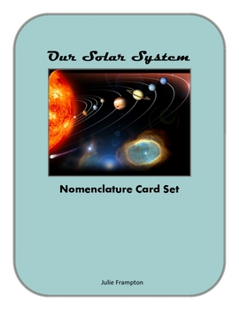 Preview of Solar System Vocabulary Cards