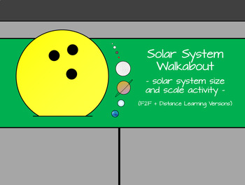 Preview of Solar System Walkabout (Solar System Size and Scale Activity)