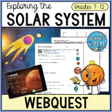 Solar System Webquest
