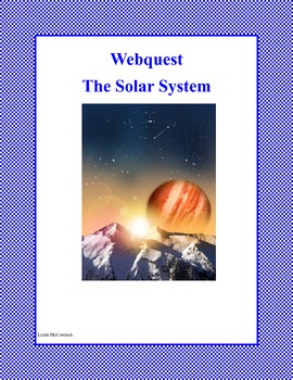 Preview of Planets and the Solar System Webquest - Reading for Information