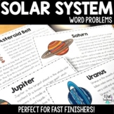 Solar System Word Problems | Reading Passages