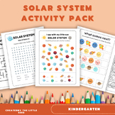 Solar System Worksheet, Coloring Pages ,Kindergarten,Solar