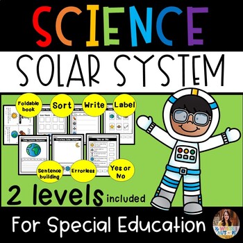 Preview of Solar System Worksheets For Special Education