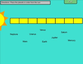 Preview of Solar System and Moon Phases SmartBoard Review
