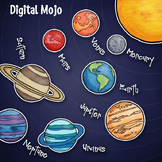 Solar System and Planet Clipart
