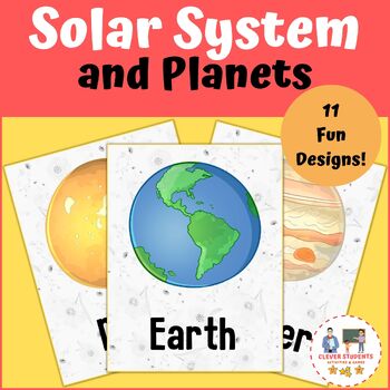 Preview of Solar System and Planets | Autumn Fall Solar System Flashcards