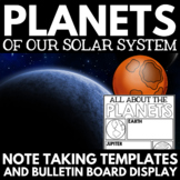 Solar System and Planets - Planet Research Activity - Sola
