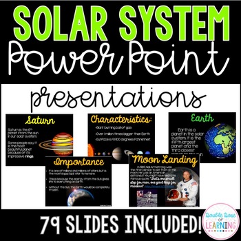 Preview of Solar System and Planets PowerPoint Presentations