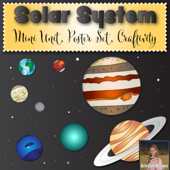 Preview of Solar System and Planets | Solar System Project, Posters and Research Templates