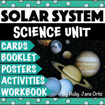 Preview of Solar System and Planets Worksheets, Activities, Posters