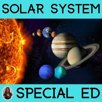 Preview of Planets of the Solar System Special Education Astronomy Planets Worksheets