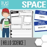 Solar System and Space Vocabulary Activity | Active Role P
