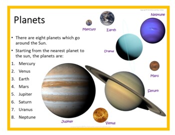 Solar System and its planets - A4 size Information Posters. - All real ...