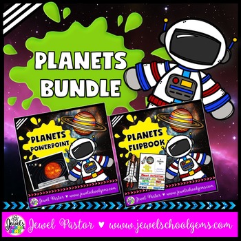 Preview of Solar System and the Planets Activities BUNDLE | PowerPoint & Planets Flip Book