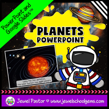 Preview of Solar System and the Planets Science Activities | PowerPoint with Quiz
